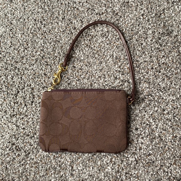 Brown Coach clutch. Like new. Other colors available - Picture 2 of 3